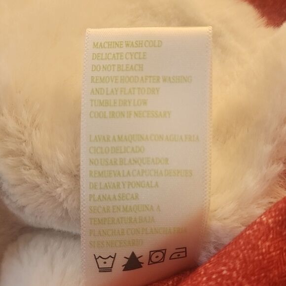 GreenTea ~ Heathered Red, Mock Neck, Puffer Vest - Picture 9 of 11